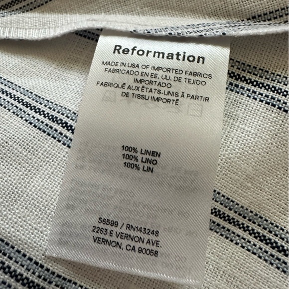 Reformation Tagliatelle Linen Dress - Picture 12 of 14